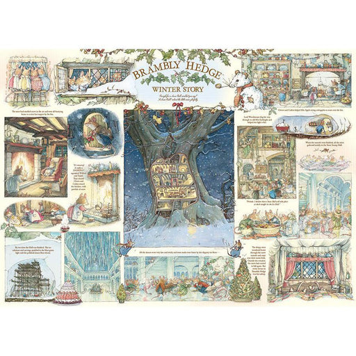 Brambly Hedge Winter Story 1000 Piece Jigsaw Puzzle Cobble Hill - for just $19.99! 