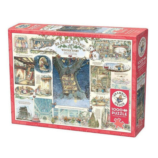 Brambly Hedge Winter Story 1000 Piece Jigsaw Puzzle Cobble Hill - for just $19.99! 