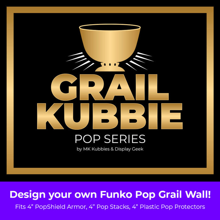 GRAIL KUBBIE BLACK (3x2) - In Box Display Case for Funko Pops in Acrylic Pop Shield Armor (Cardboard) - for just $34.99! 