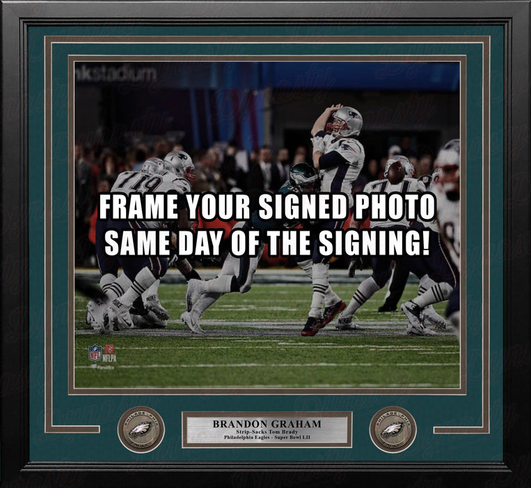Brandon Graham Sacks Tom Brady Philadelphia Eagles Super Bowl LII Photo Frame Kit - for just $39.99! 