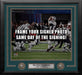 Brandon Graham Sacks Tom Brady Philadelphia Eagles Super Bowl LII Photo Frame Kit - for just $39.99! 