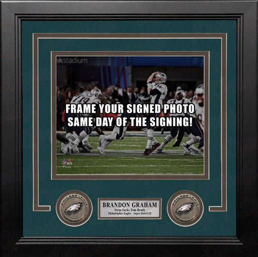 Brandon Graham Sacks Tom Brady Philadelphia Eagles Super Bowl LII Photo Frame Kit - for just $39.99! 