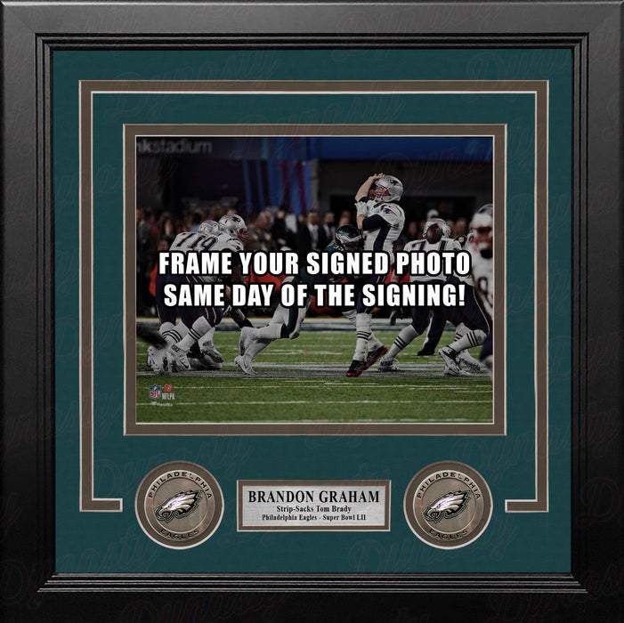 Brandon Graham Sacks Tom Brady Philadelphia Eagles Super Bowl LII Photo Frame Kit - for just $39.99! 