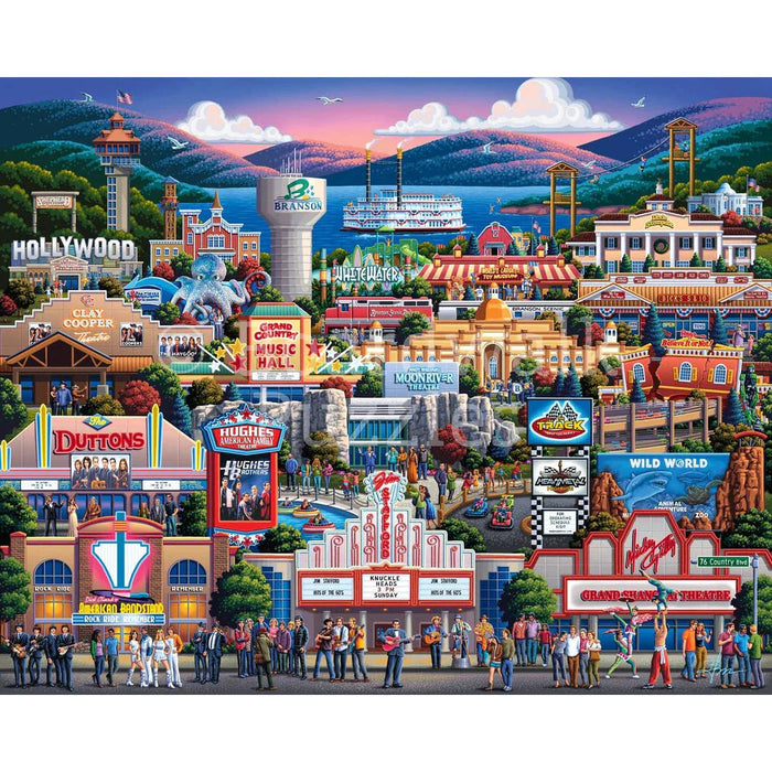 Branson 1000 Piece Jigsaw Puzzle Boardwalk - for just $23.99! 