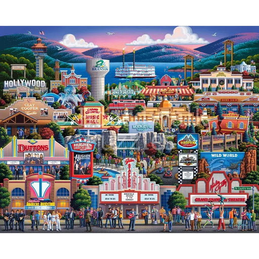Branson 210 Piece Jigsaw Puzzle Boardwalk - for just $11.99! 