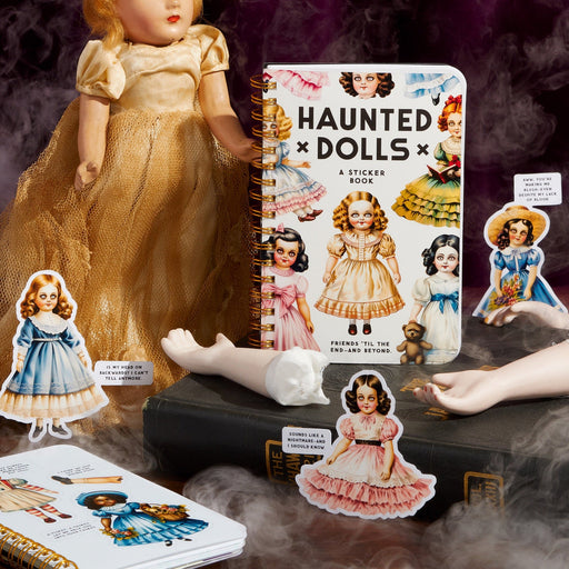 Brass Monkey: Haunted Dolls Sticker Book - for just $9! 