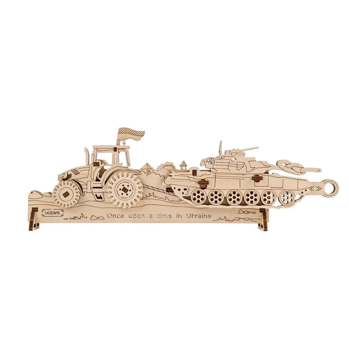 Brave UA Tractor Wood Model Kit UGEARS - for just $15.99! 