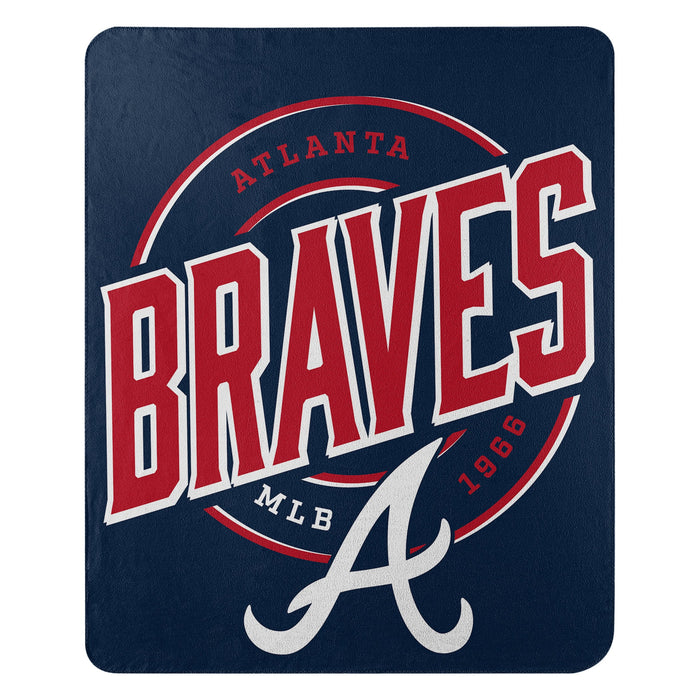 Atlanta Braves 50" x 60" Campaign Fleece Blanket - for just $24.99! 
