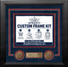 Atlanta Braves Custom MLB Baseball 16x20 Picture Frame Kit (Multiple Colors) - for just $62.99! 