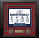 Atlanta Braves Custom MLB Baseball 16x20 Picture Frame Kit (Multiple Colors) - for just $62.99! 