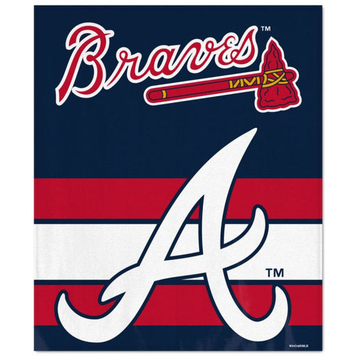 Atlanta Braves Ultra Soft 50" x 60" Blanket - for just $29.99! 