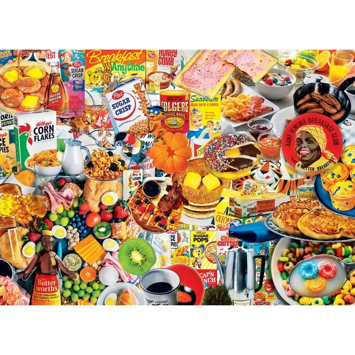 Breakfast Eats Flashbacks 1000 Piece Jigsaw Puzzle MasterPieces - for just $17.99! 