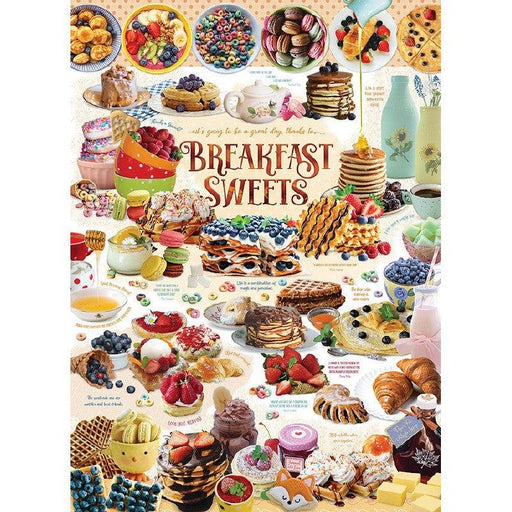 Breakfast Sweets 1000 Piece Jigsaw Puzzle Cobble Hill - for just $19.99! 