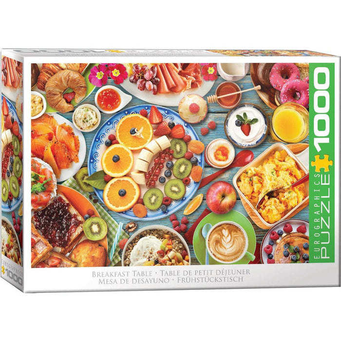 Breakfast Table 1000 Piece Jigsaw Puzzle Eurographics - for just $21.99! 