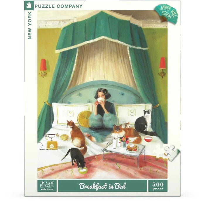 Breakfast in Bed 500 Piece Jigsaw Puzzle NYPC - for just $26.99! 
