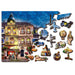 Breakfast in Paris 300 Piece Wood Jigsaw Puzzle Wooden City - for just $24.99! 