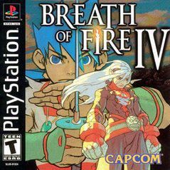 Front cover view of Breath Of Fire IV - PlayStation 