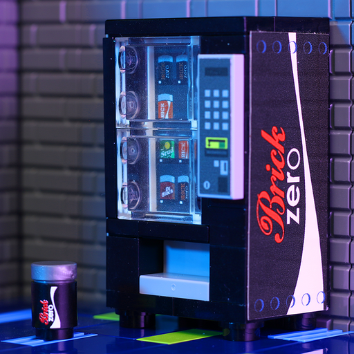Brick Zero  Soda Vending Machine (LEGO) - Premium LEGO Kit - Just $19.99! Shop now at Retro Gaming of Denver