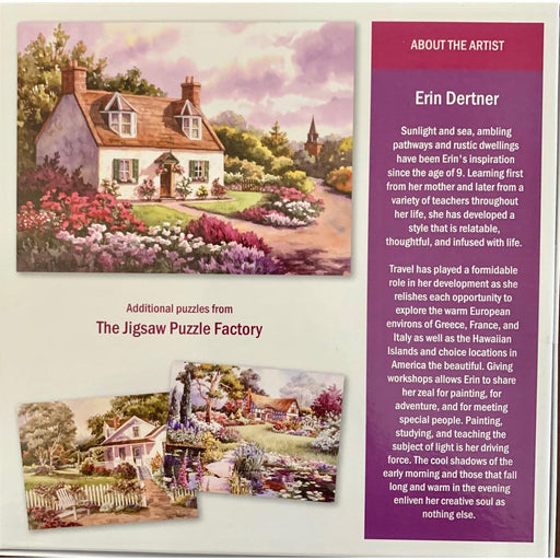 Bright & Blissful Country Cottages 1000 Piece Jigsaw Puzzle Leap Year - for just $14.99! 