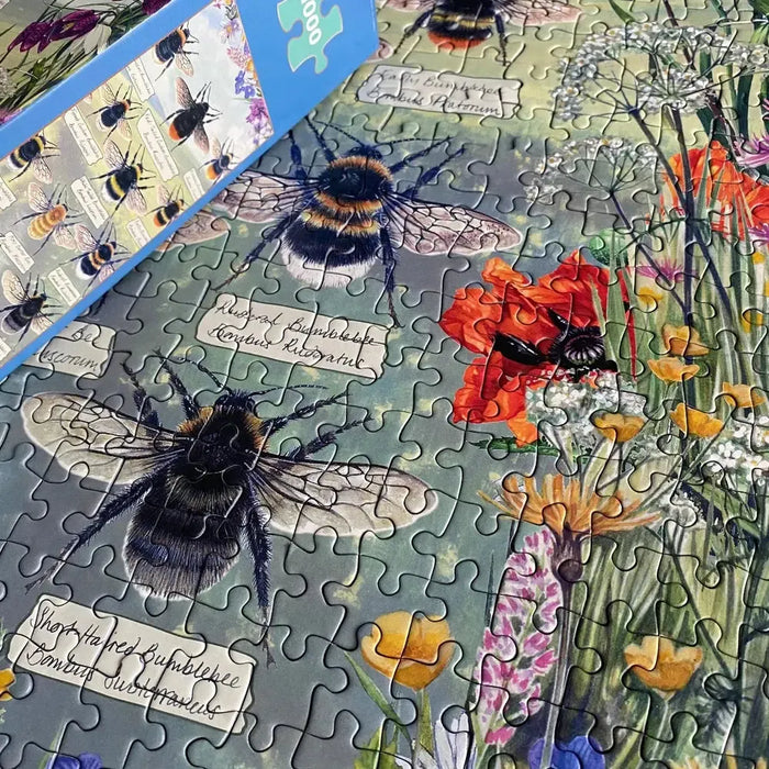 Brilliant Bees 1000 Piece Jigsaw Puzzle Gibsons - for just $24.99! 
