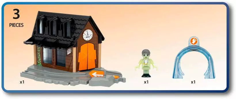 Brio: World Smart Tech Sound Spooky Train Station - for just $49! 