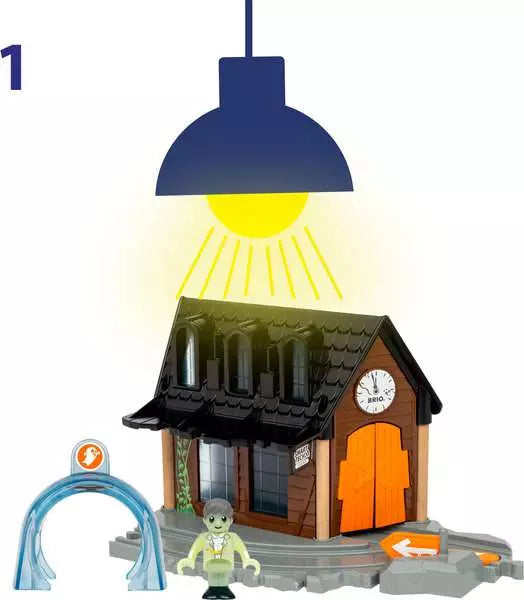 Brio: World Smart Tech Sound Spooky Train Station - for just $49! 