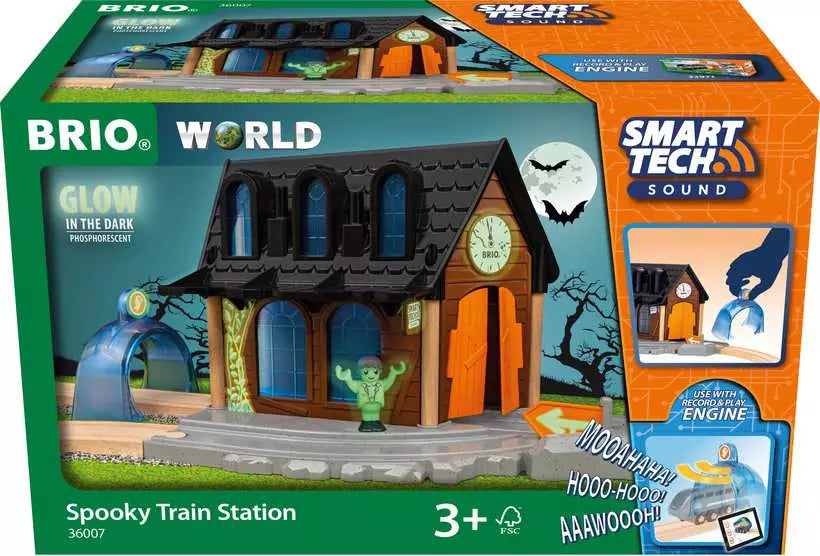 Brio: World Smart Tech Sound Spooky Train Station - for just $49! 