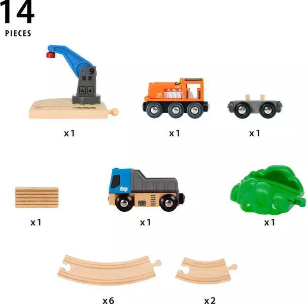 Brio: World Train Set Starter Lift & Load Set - for just $69.99! 