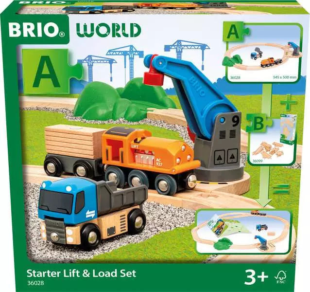 Brio: World Train Set Starter Lift & Load Set - for just $69.99! 