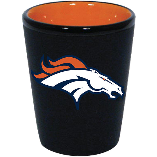 Denver Broncos Matte Black/Inner Color Shot Glass - for just $9.99! 