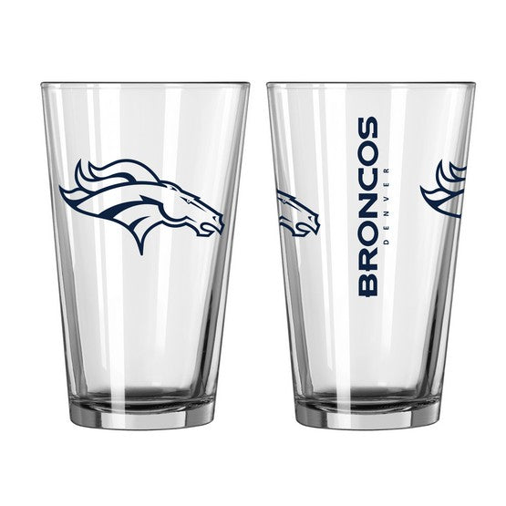 Denver Broncos Game Day Pint Glass - for just $14.99! 