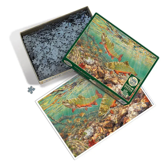Brook Trout 1000 Piece Jigsaw Puzzle Cobble Hill - for just $19.99! 