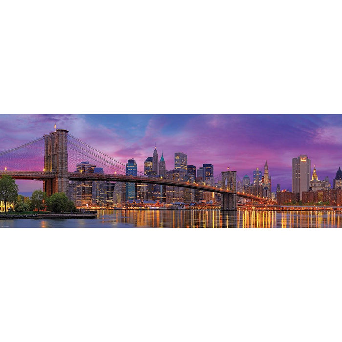 Brooklyn Bridge 1000 Piece Panoramic Jigsaw Puzzle Eurographics - for just $19.99! 