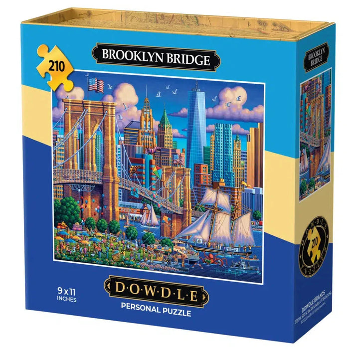 Brooklyn Bridge 210 Piece Jigsaw Puzzle Dowdle - for just $11.99! 