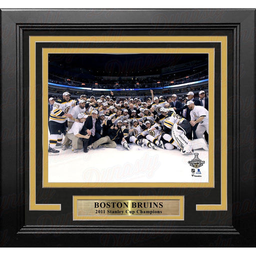 Boston Bruins 2011 Stanley Cup Champions Team Celebration 8" x 10" Framed Hockey Photo - Premium Framed Hockey Photos - Just $49.99! Shop now at Retro Gaming of Denver