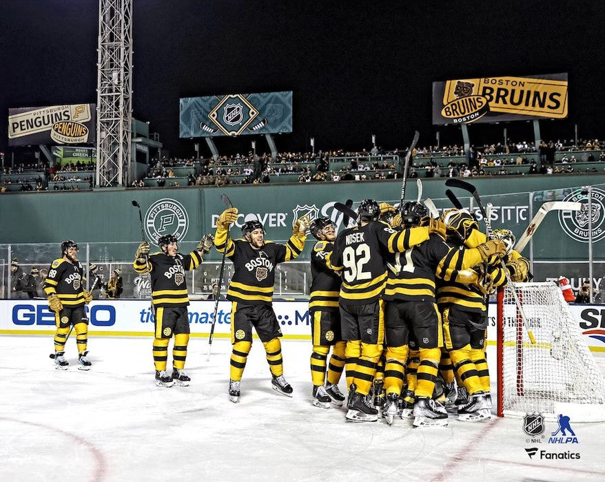 Boston Bruins 2023 Winter Classic Champions Team Celebration 8" x 10" Hockey Photo - for just $9.99! 