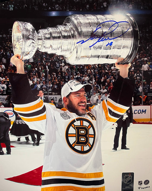Mark Recchi 2011 Stanley Cup Champions Boston Bruins Autographed 11" x 14" Hockey Photo - for just $79.99! 