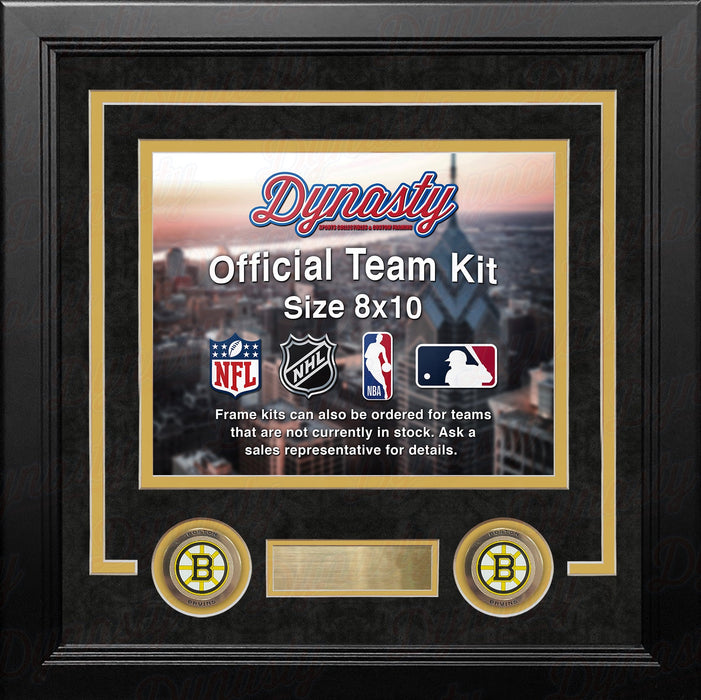 Boston Bruins Custom NHL Hockey 8x10 Picture Frame Kit (Multiple Colors) - for just $29.99! 