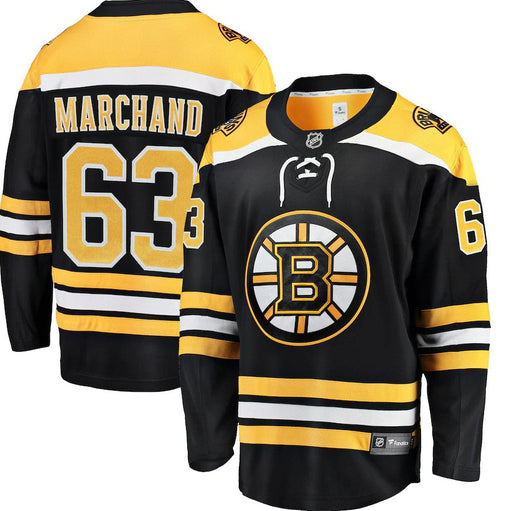 Brad Marchand Boston Bruins Breakaway Player Jersey - Black - Premium Jerseys - Hockey - Just $199.99! Shop now at Retro Gaming of Denver