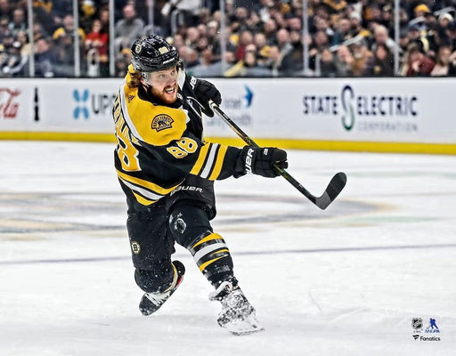 David Pastrnak Shooting Action Boston Bruins 8" x 10" Hockey Photo - for just $9.99! 