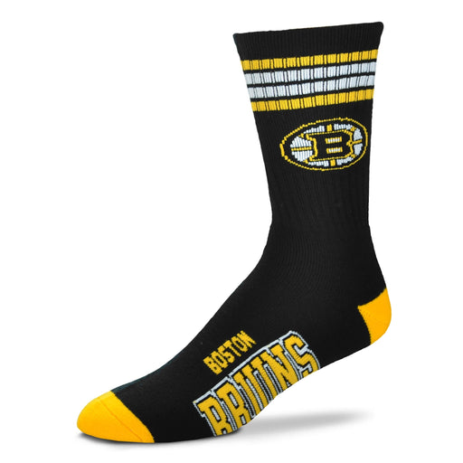 Boston Bruins 4 Stripe Deuce Socks - Adult - for just $17.99! 