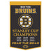Boston Bruins 24" x 38" Primary Wool Banner - for just $99.99! 