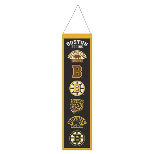 Boston Bruins 8" x 32" Wool Banner - for just $44.99! 