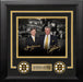Jack Edwards & Andy Brickley Boston Bruins Autographed 8" x 10" Framed Collage Hockey Photo - for just $59.99! 