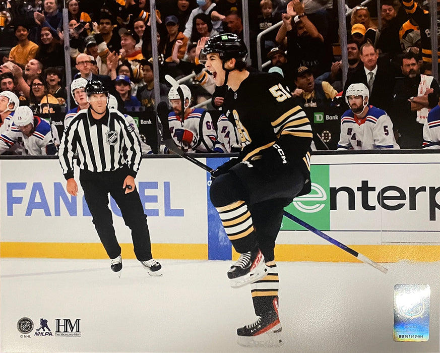 Matthew Poitras Celebration Boston Bruins 11" x 14" Hockey Photo - for just $14.99! 
