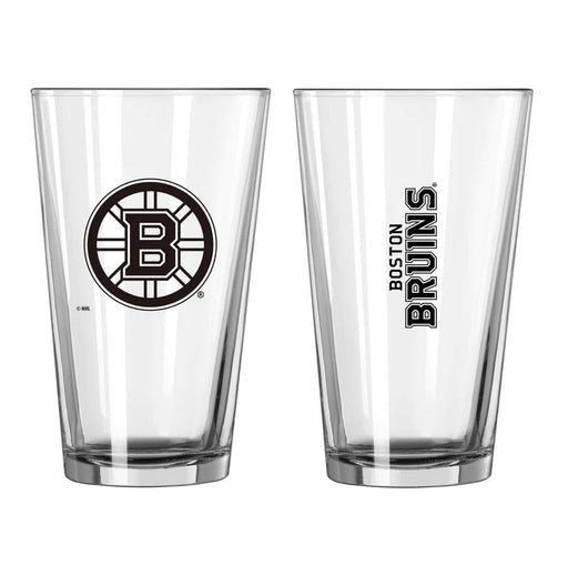 Boston Bruins Game Day Pint Glass - Premium Drinkware - Pint Glass - Just $14.99! Shop now at Retro Gaming of Denver