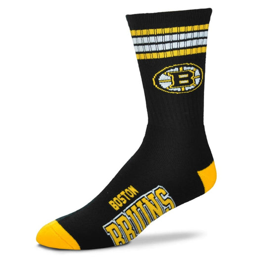 Boston Bruins 4 Stripe Deuce Socks - Youth - for just $14.99! 