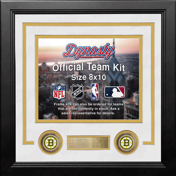 Boston Bruins Custom NHL Hockey 8x10 Picture Frame Kit (Multiple Colors) - for just $29.99! 
