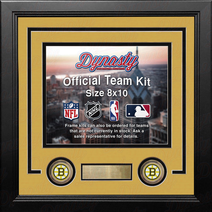 Boston Bruins Custom NHL Hockey 8x10 Picture Frame Kit (Multiple Colors) - for just $29.99! 