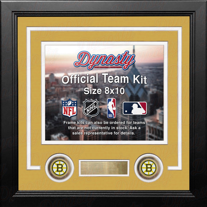 Boston Bruins Custom NHL Hockey 8x10 Picture Frame Kit (Multiple Colors) - for just $29.99! 